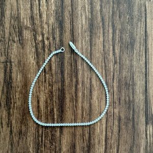 14 k gold All diamonds bracelet